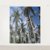 Palm Trees Design Wandteppich (Vorderseite)