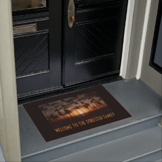 Palm Trees Doormat mit (oder ohne) Ihrem Namen Fußmatte