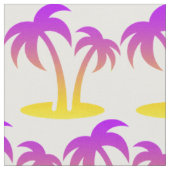 Palm Trees Fabric Stoff (Nahaufnahme)
