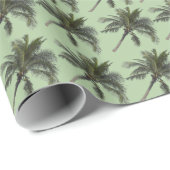 Palm Trees 🌴 Geschenkpapier (Rolleneckpunkt)