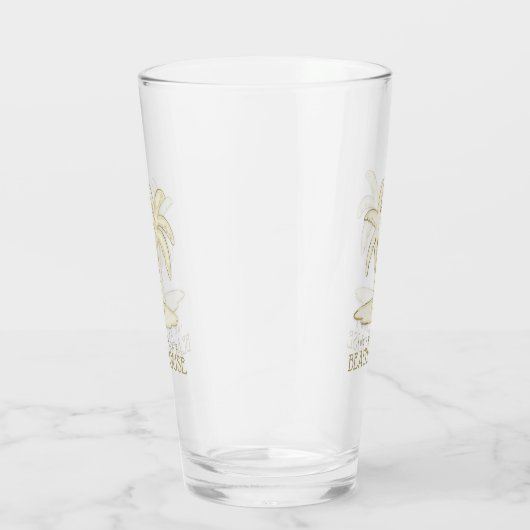 Palm Trees Gold ID623 Glas (Rechts)