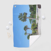 Palm Trees Golf Handtuch (Insitu)