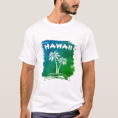 Palm Trees Hawaii T - Shirt (Vorderseite)