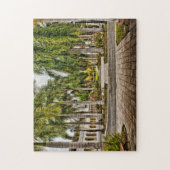 Palm Trees Historic Frederiksted US Jungfrau Islan Puzzle (Vertikal)