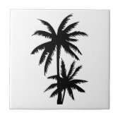 PALM-TREES-KARO FLIESE (Vorderseite)