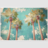 Palm Trees Los Angeles California Decoupage Seidenpapier (Vorderseite)