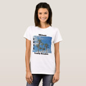 Palm Trees Paradise Family Wiedersehen Keepake T-Shirt (Vorne ganz)