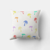 Palm Trees Phantastisch Throw Kissen (Rückseite)