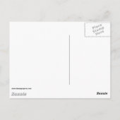 Palm Trees Post Card Postkarte (Rückseite)