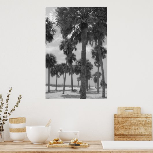 Palm Trees Poster (Küche)
