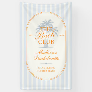 Palm Trees Strand Junggesellinnen-Abschiedswoche Banner