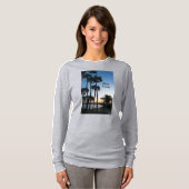 Palm Trees Sunrise Destin Florid Long Sleeve Shirt (Vorne ganz)