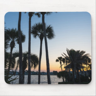 Palm Trees Sunrise Destin Florida Mouse Pad Mousepad