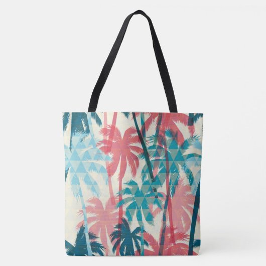 Palm Trees Tote Bag Tasche (Vorderseite)