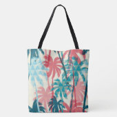 Palm Trees Tote Bag Tasche (Rückseite)