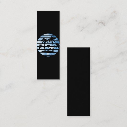 PALM TREES TREUEKARTE (Vorne/Hinten)