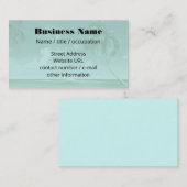 Palm Trees Tropical Themed Cards Visitenkarte (Vorne/Hinten)