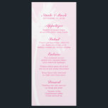 Palm Trees Tropical Wedding Menu Cards Menükarte<br><div class="desc">Palm Trees benutzerdefinierte Hochzeitsmenükarten. Ideal für Sommer und Hochzeiten in Urlaubsort.</div>
