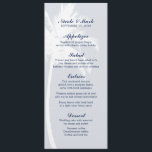 Palm Trees Tropical Wedding Menu Cards Menükarte<br><div class="desc">Palm Trees benutzerdefinierte Hochzeitsmenükarten. Ideal für Sommer und Hochzeiten in Urlaubsort.</div>
