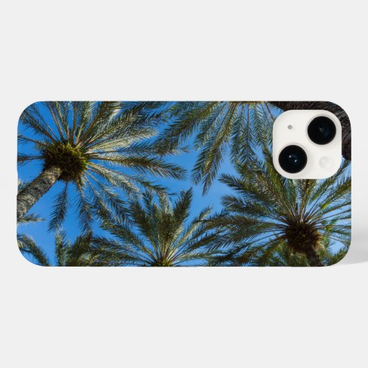 Palm Trees Umbrella Case-Mate iPhone Hülle (Rückseite (Horizontal))