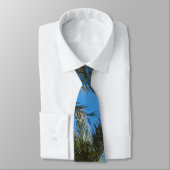 Palm Trees Umbrella Neck Tie Krawatte (Gebunden)