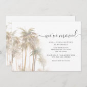 Palm Trees Wir haben die Adressenankündigung versc (Vorne/Hinten)