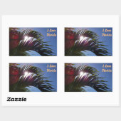 Palm Trem I Liebe Florida Stickers (Blatt)
