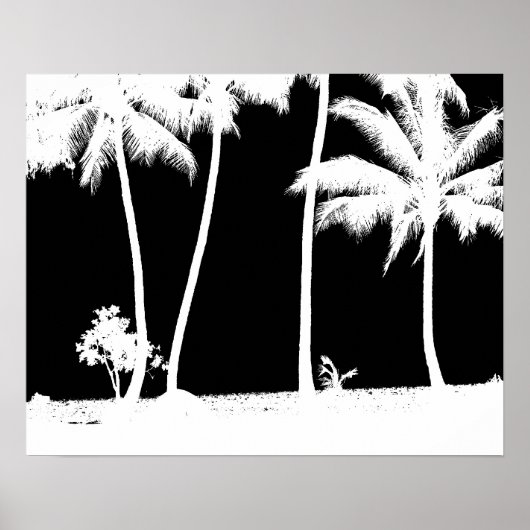 Palm Tress Poster (Vorne)