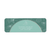 Palm Tropical Aqua Seashell Beach Wedding (Vorne)