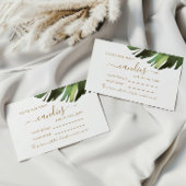 Palm Tropical Wie viele Candies Showspielkarte Platzkarte