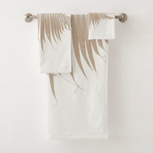 Palm Verlasse Finesse #4 #tropical #wall #art Badhandtuch Set