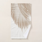 Palm Verlasse Finesse #4 #tropical #wall #art Badhandtuch Set (Handtuch)