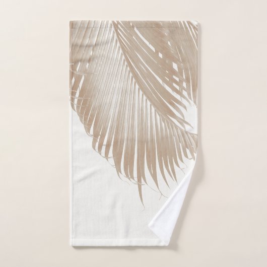Palm Verlasse Finesse #4 #tropical #wall #art Badhandtuch Set (Handtuch)