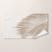 Palm Verlasse Finesse #4 #tropical #wall #art Badhandtuch Set (Handtuch)