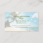 Palm- Visitenkarte (Rückseite)