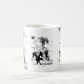 Palm Walker Druck Kaffeetasse (Mittel)