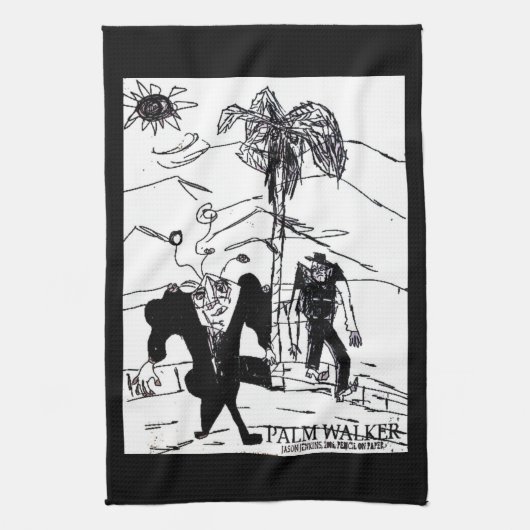 Palm Walker Handtuch (Vertikal)