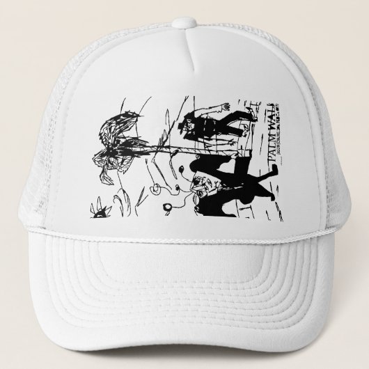 PALM WALKER SVG TRUCKERKAPPE (Vorderseite)