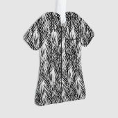 Palm Whisperer Hawaiian Tropical Aloha Shirt-Black Ornament (Vorderseite)