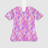 Palm Whisperer Hawaiian Tropical Aloha Shirt - ros Ornament (Rückseite)