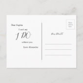 Palm wirst du meine Einladung sein (Rückseite)