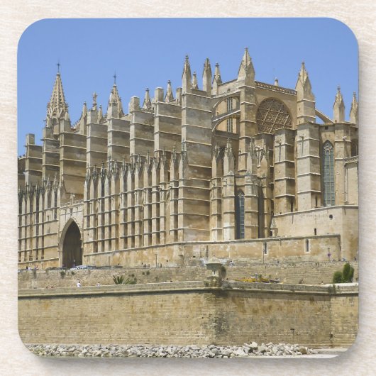 Palma Cathedral Getränkeuntersetzer (Vorderseite)