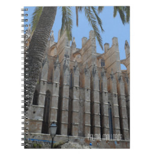 Palma Cathedral Majorca Spain Vacation Souvenir Notizblock