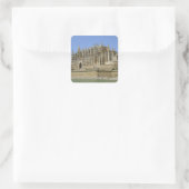 Palma Cathedral Quadratischer Aufkleber (Tasche)