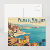 Palma de Mallorca  Balearen  Postkarte (Vorne/Hinten)