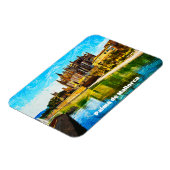 Palma de Mallorca Baleares Ölfarbe Magnet (Linke Seite)