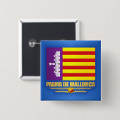 Palma de Mallorca Button (Vorne & Hinten)