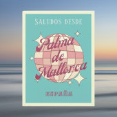 Palma de Mallorca España Vintage Postkarte