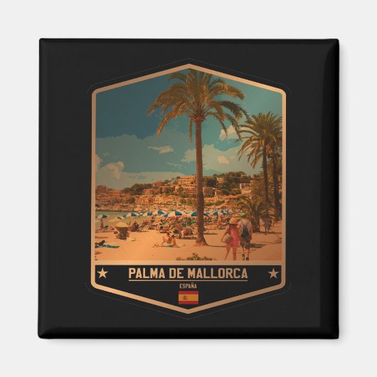 Palma de Mallorca Magnet (Vorne)