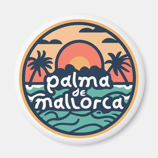 Palma de Mallorca Magnet (Vorne)